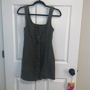 3/$20 button-up denim dress